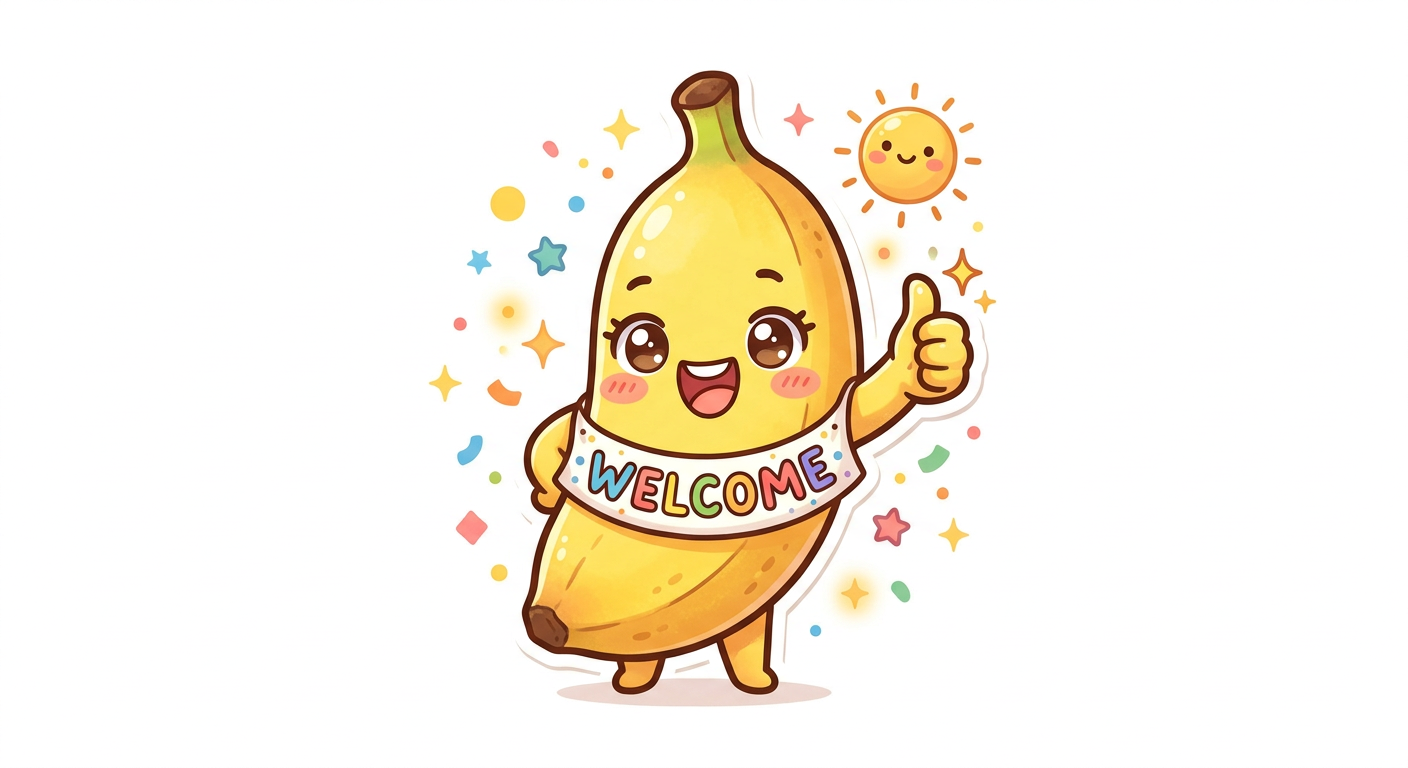 Nona Banana the mascot holding a shield symbolizing data protection
